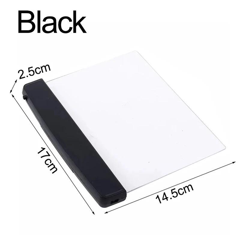 LED Flat Panel Night Vision Reading Light Eye Protection Reading Light Usb Charging Student Night Reading Lamp Book Lamp Indoor